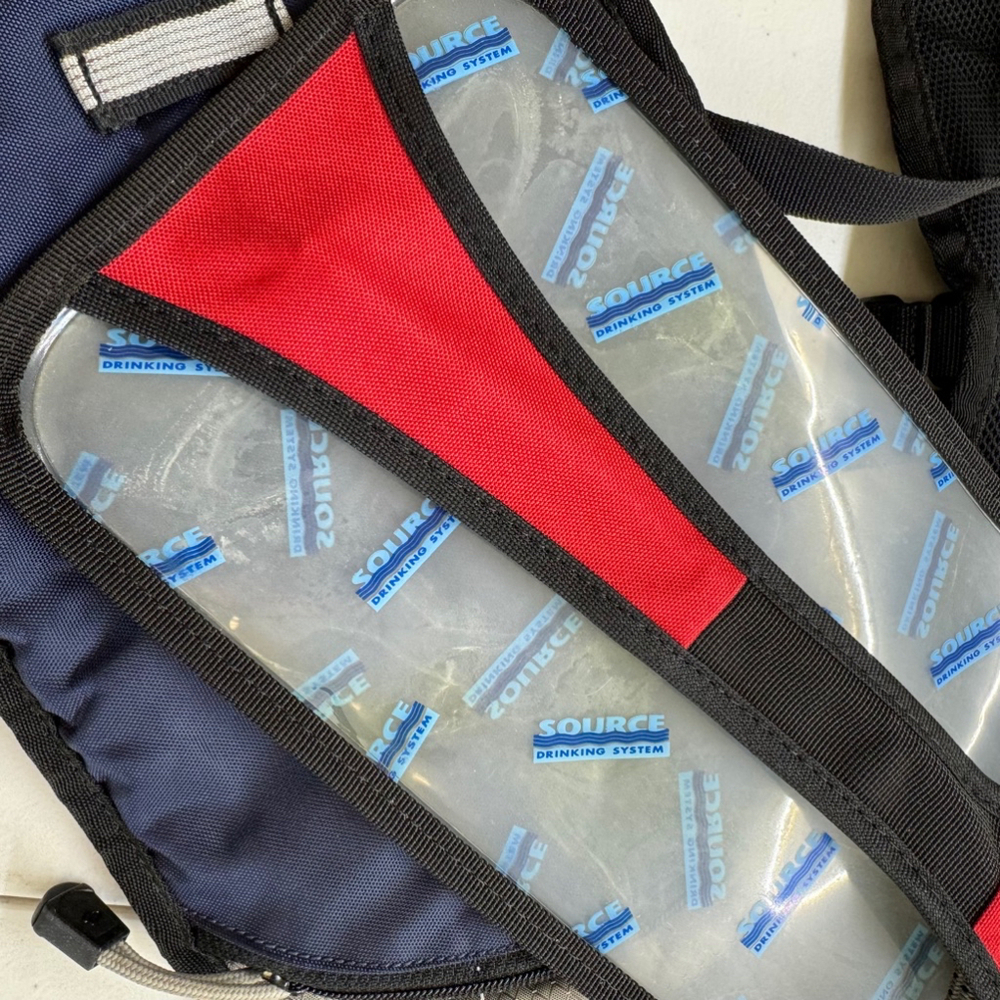 Backpack drinking source blue red - Picture 4 of 5